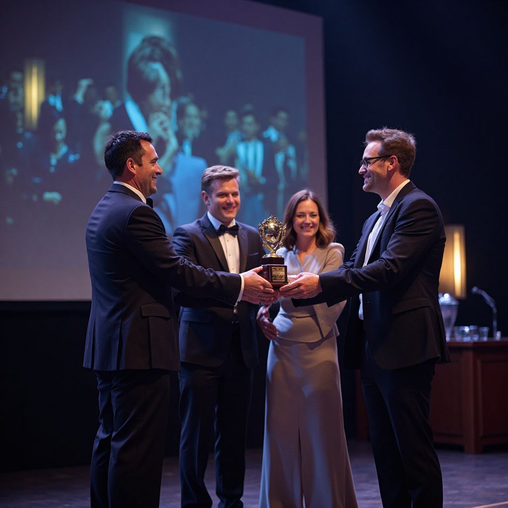 BrokenHappen award ceremony